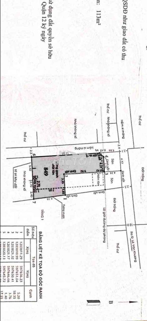 Nhà sh 4,9 tỉ  150m2 lê văn khương ngay hãng bia khủng cọc nhanh