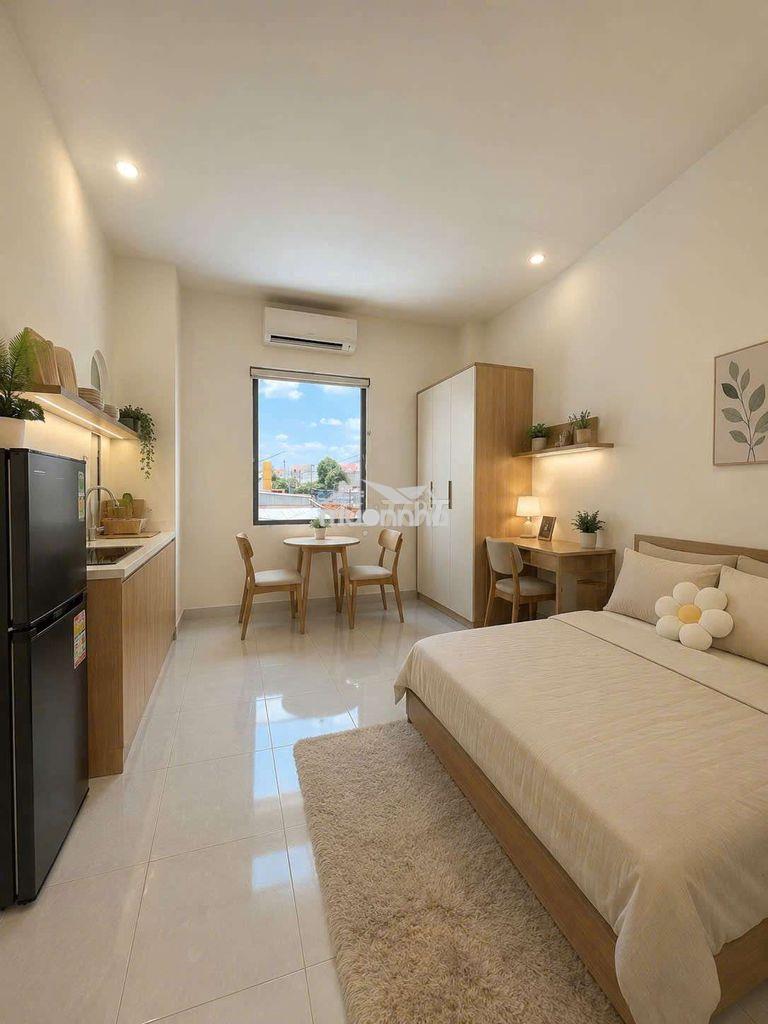 Cho thuê phòng ban công  studio full nội thất - 2