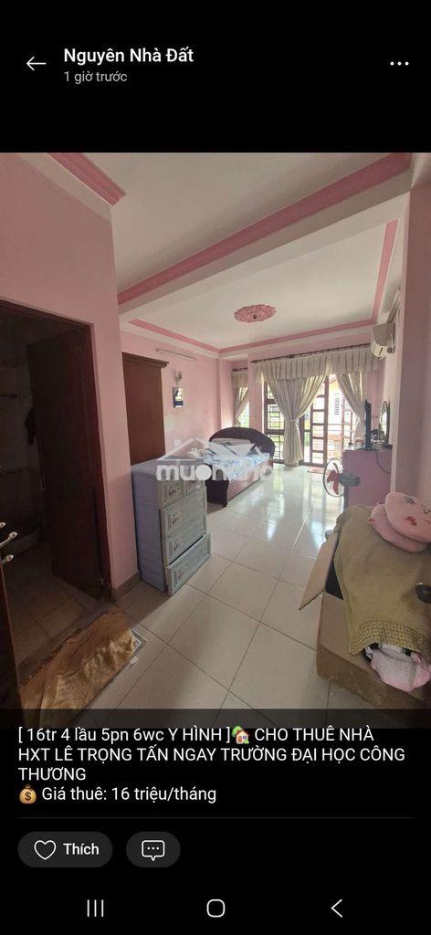 [ 15tr 4 lầu 5pn 6wc y hình ]🏡 cho thuê nhà hxt lê trọng tấn - 3
