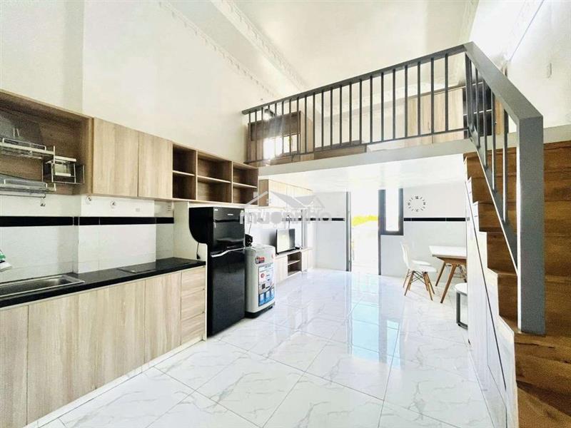 Duplex mới xây - full nội thất - gác cao 2m - ngay vườn lài