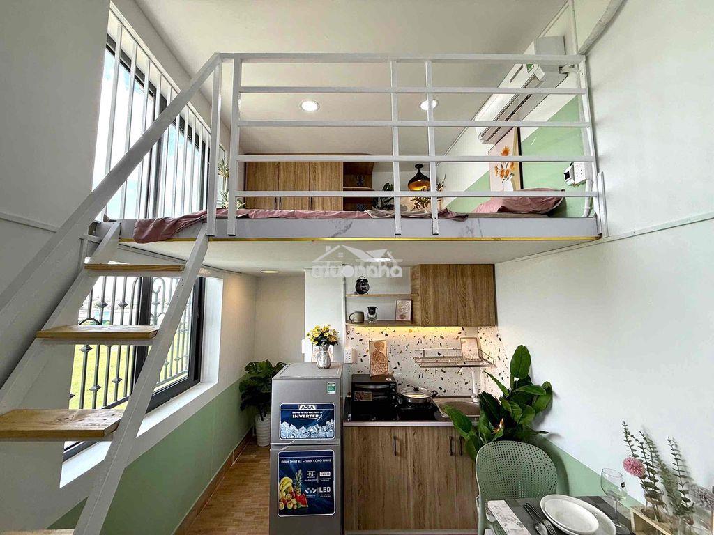 Phòng duplex full nội thất - ban công siêu thoáng - 2