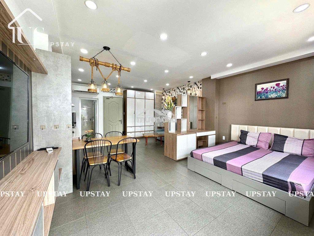 Căn hộ studio ban công ngay metro bình thạnh full nội thất thang máy - 2