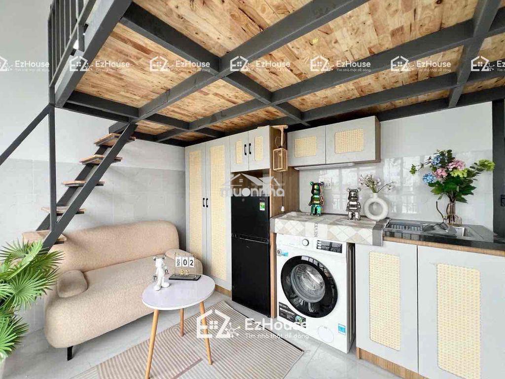 Gác - ban công full nội thất có thang máy ngay vườn lài - 3