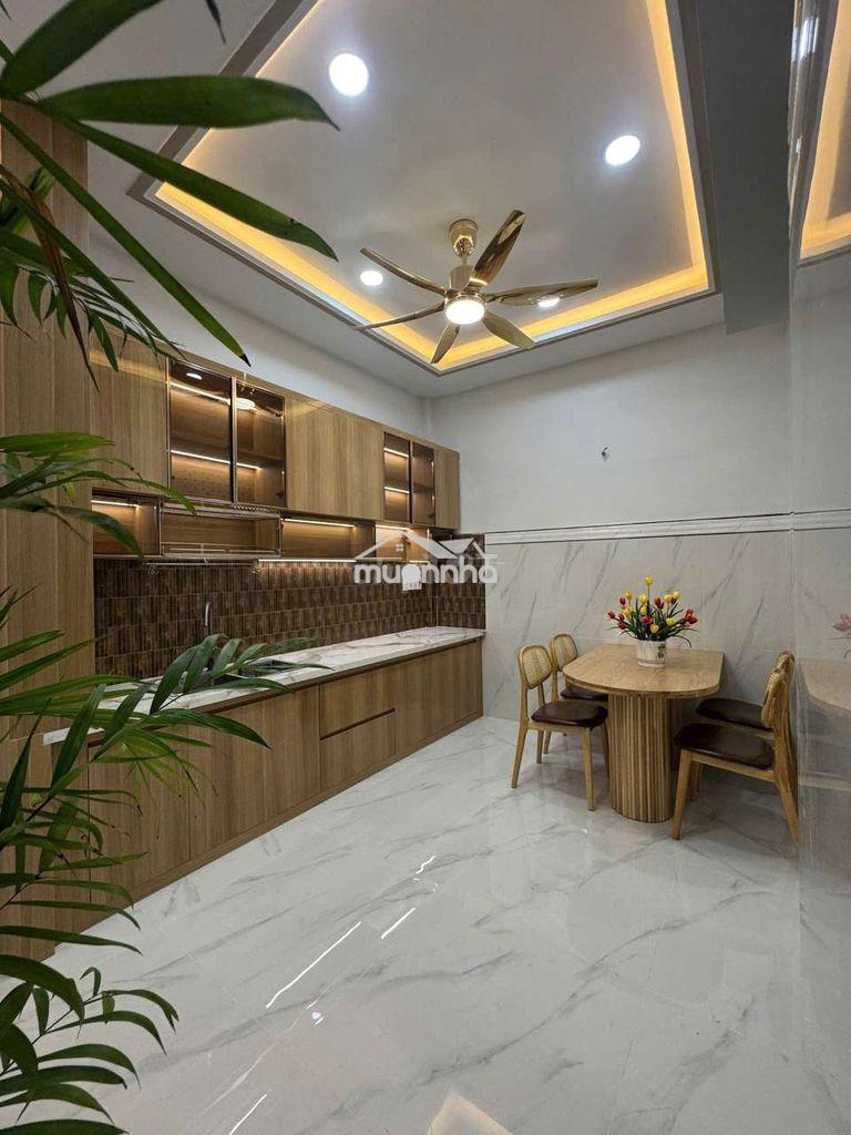Bán nhà mới 4 tầng btct đường mai xuân thưởng phường 6 quận 6  - 4