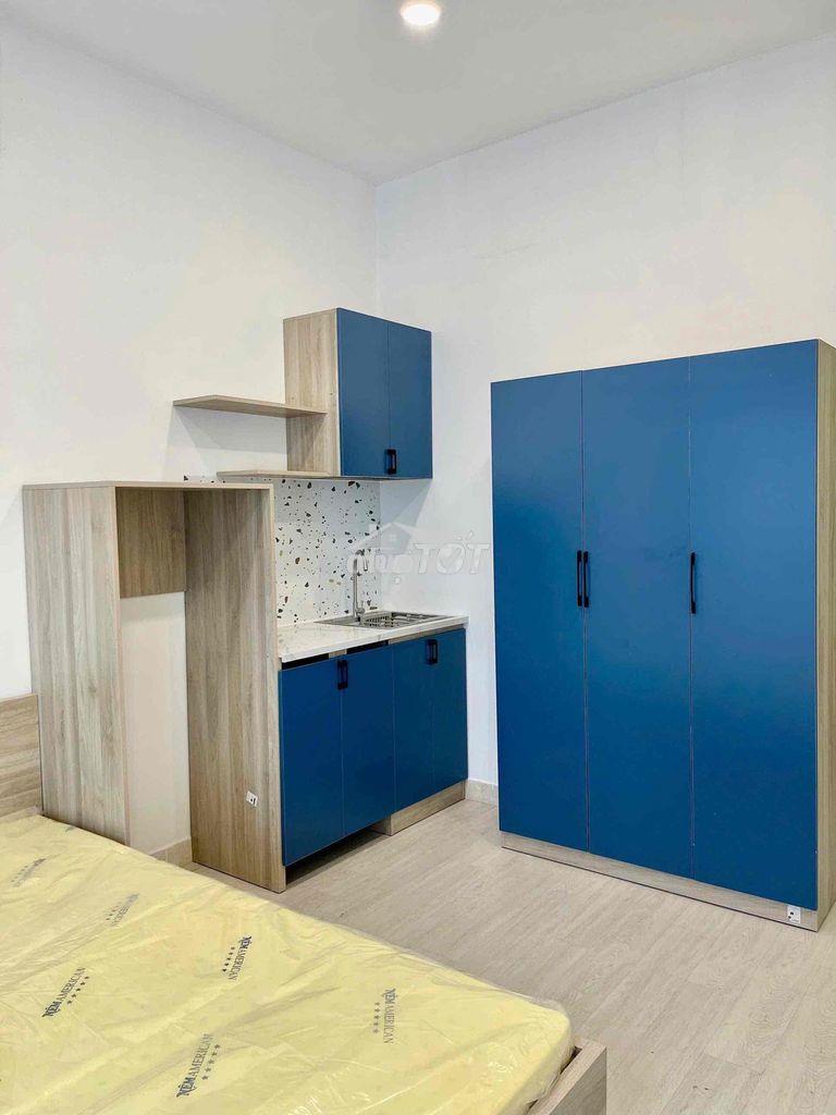 Căn hộ studio ban công, mới 100% full nội thất - gần vạn hạnh mall q10 - 3