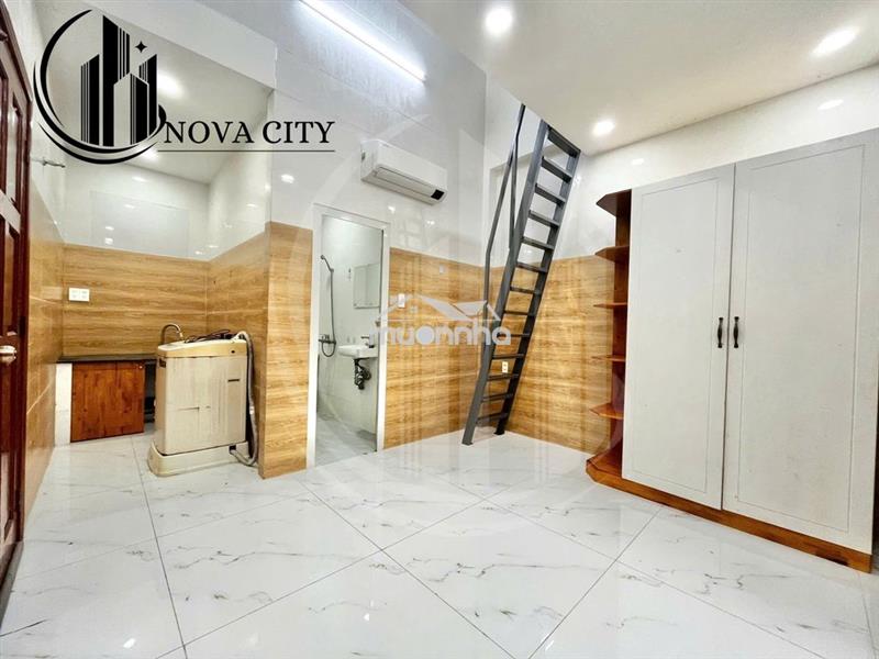 Phòng trọ giá rẻ gác cao 2m5 - sẵn nội thất