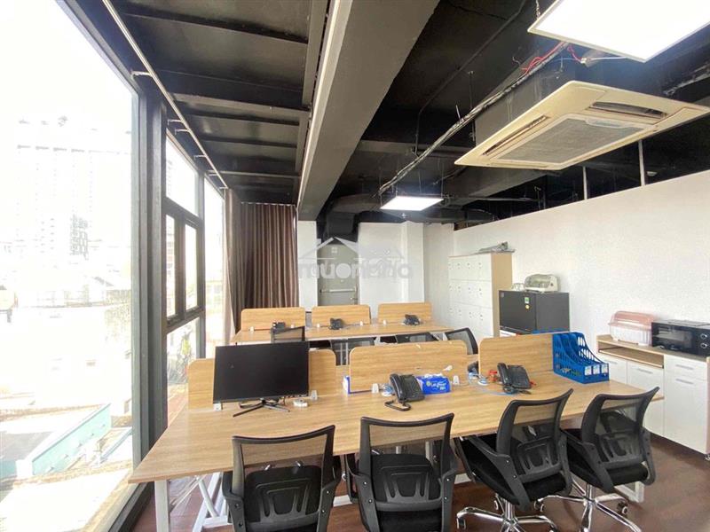 Cho thuê vp hoàng sa q3 full fitout ngăn sẵn nhiều phòng vào làm ngay