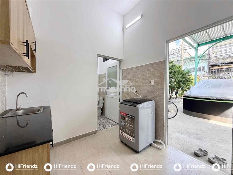 Trống sẵn 1pn tách bếp dưới trệt rộng rãi đầy đủ nội thất gần aeon mal