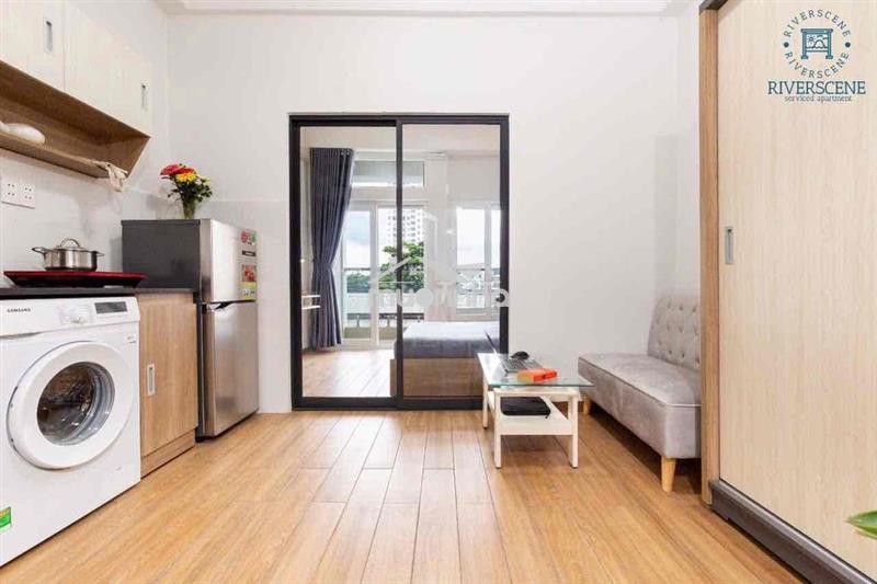 Căn 1 phòng ngủ_balcon tôn thất thuyết quận 4 (hình thật giá thật)