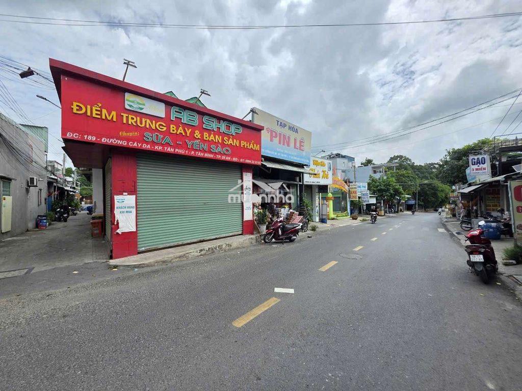 Nhà phố mặt tiền sầm uất đường cây da gần chợ, ngã tư chiêu liêu  - 2