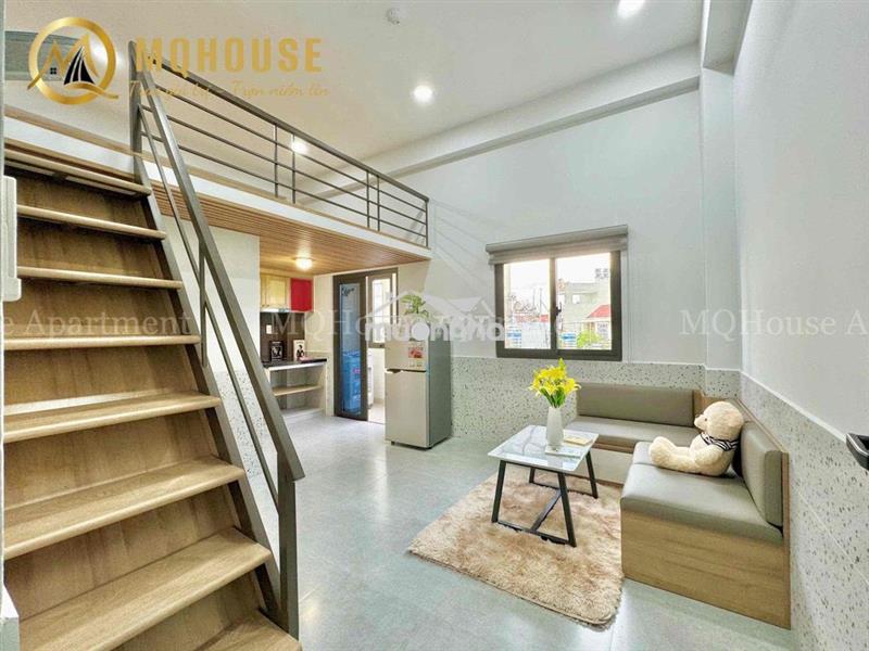 Cho thuê căn hộ 40m2 ban công siêu thoáng ngay vòng xoay dân chủ