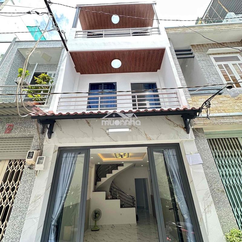 Nhà đúc 3 tấm hxh 4pn 3wc - cư xá phú lâm a quận 6
