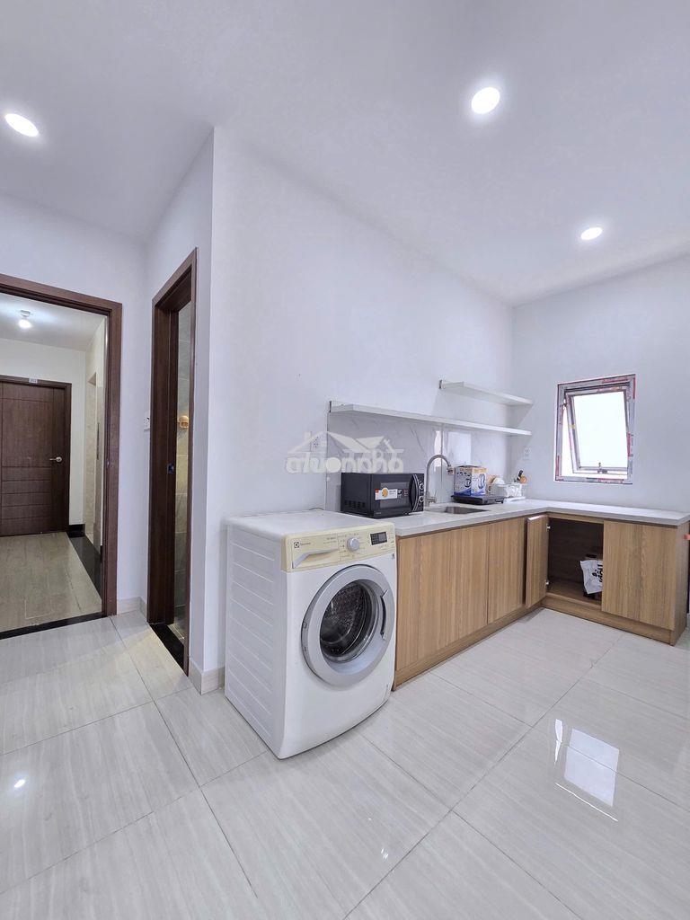 Cho thuê chdv 1pn quận 1, tách bếp, ban công,full nt, tháng máy, 10tr5 - 2