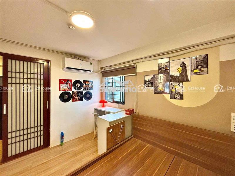 Studio vibe vintage ấm áp - full nội thất tách bếp - nhà đẹp