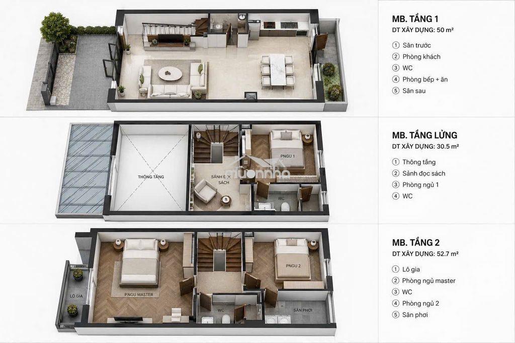 Noxh 1 trệt 1 lửng 1 lầu ngay kcn vsip2 chỉ cần 650tr sở hữu ngay - 3