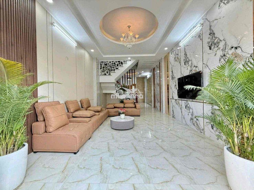 Nhà shr 1/ lê thị riêng ngang 4,5m x 15m hxh 7m - đúc 1 trệt 2 lầu - 3