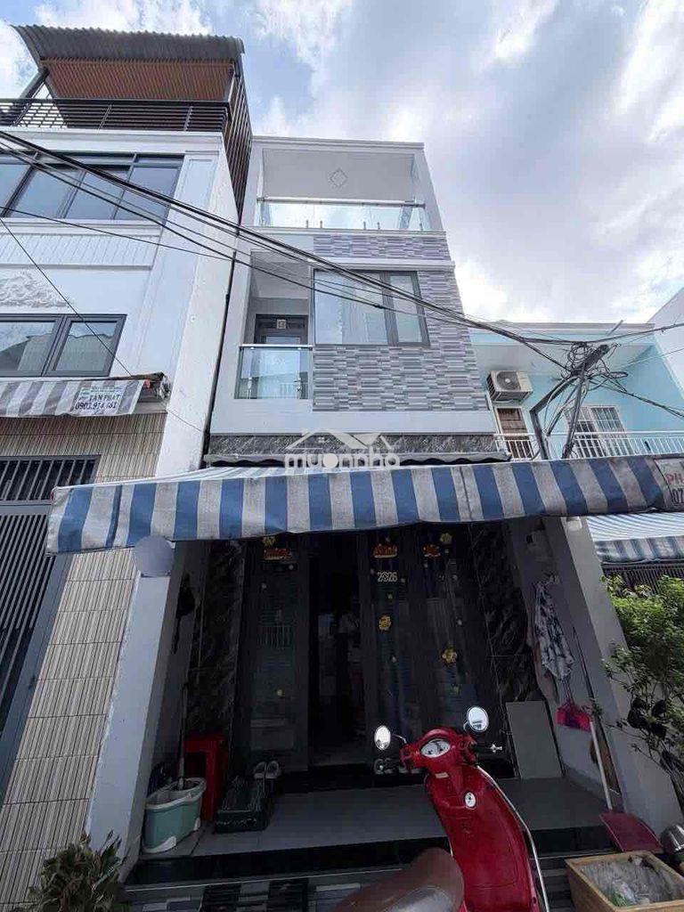 Nhà lầu 3 tầng hoàn công đủ hẻm 5m âu dương lân