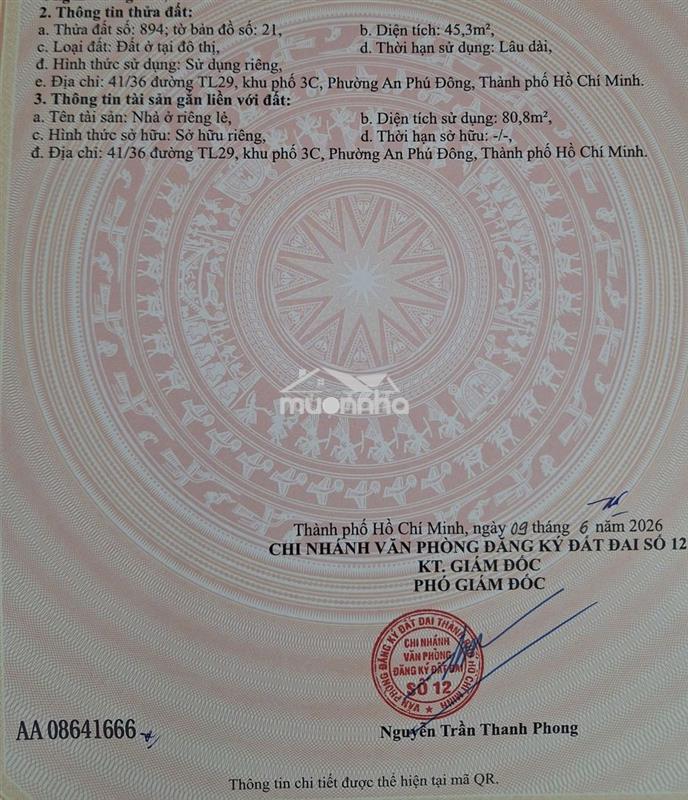 Nhà gần chợ cầu đồng, thạnh lộc 29