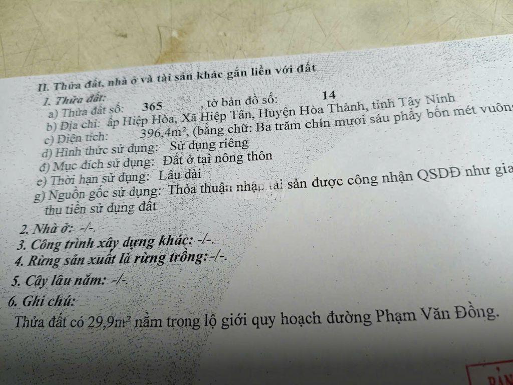 Bán nhà mặt tiền đường phạm văn đồng, hòa thành, tây ninh - 3
