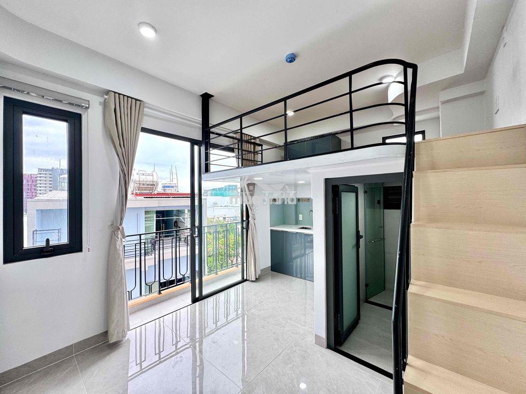 Giảm 200k - duplex ban công đi bộ tới vlu - hầm xe thang máy - 2