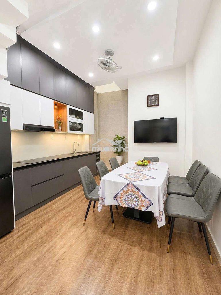 40m2 nhà 4 tầng đúc bàu cát ngang 4m full nội thất - 3