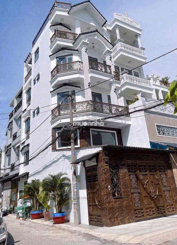 Nhà căn góc 7pn mới đẹp có máy lạnh phan huy ích f12 gò vấp