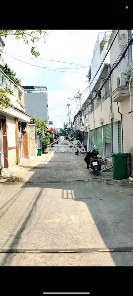 Nhà hẻm thông xe hơi mặt tiền đông hưng thuận 40 4x10m 1 lầu buôn bán  - 2