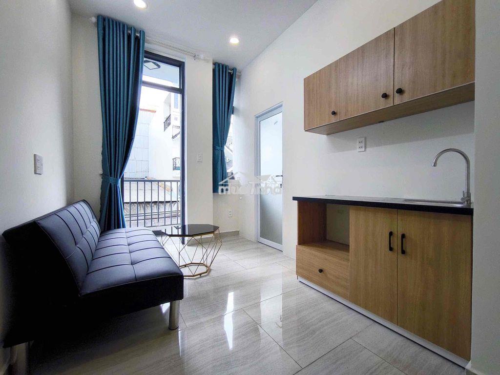 Chung cư 1pn 40m2 đầy đủ tiện nghi ban công_mới 100%_kdc lê thành 😍 - 3