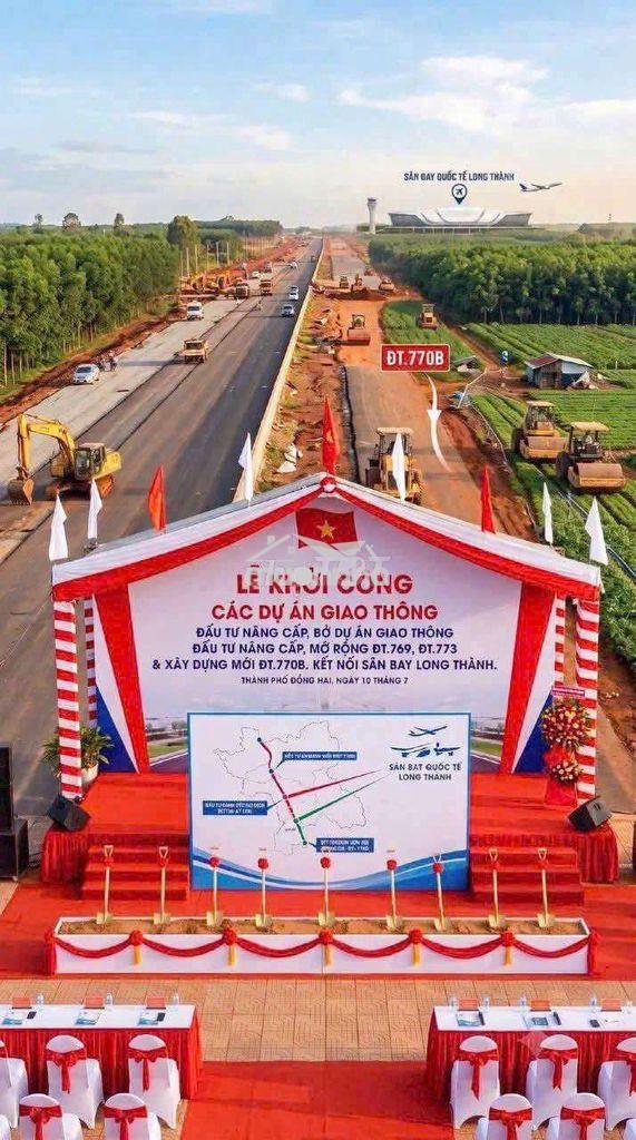 Chính chủ bán 6,100m2 đất làm kho bãi,sân bay long thành, 2,5 tỷ 1 sào - 3