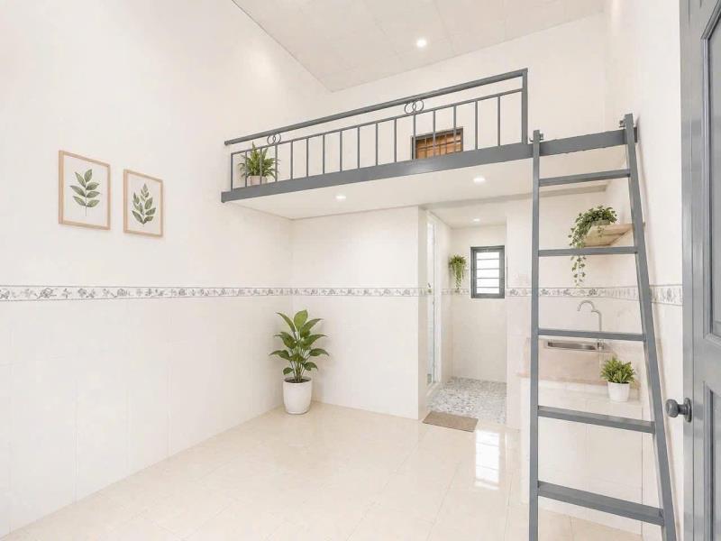 Cho thuê phòng trọ tại gò dưa, full nội thấy, siêu mềm - 4