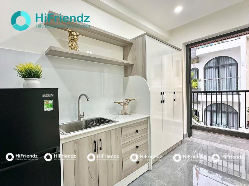 Cho thuê căn hộ có ban công đường nguyễn thái sơn gần ufm và đại học văn lang - 3
