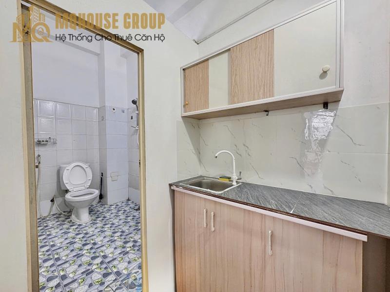 1pn tách bếp cửa sổ trời, siêu rộng gần điện biên phủ, ngã tư hàng xanh, nơ trang long gần đại học văn lang, hồng bàng, uef - 2