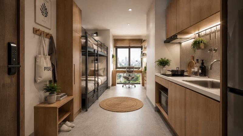 Khai trương 70 phòng studio giường tầng, duplex ngay nơ trang long gần đại học văn lang, đại học hồng bàng, uef , hutech, điện biên phủ, phan đăng lưu - 2