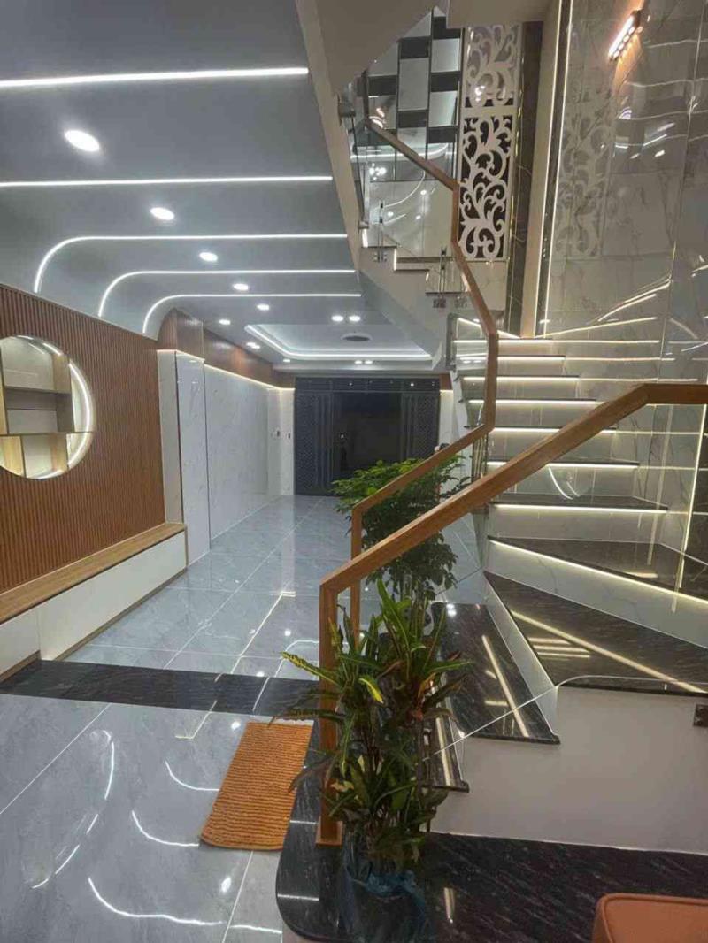 🔥  Nhà  mới siêu đẹp 5 tầng ngay nguyễn ảnh thủ - 3