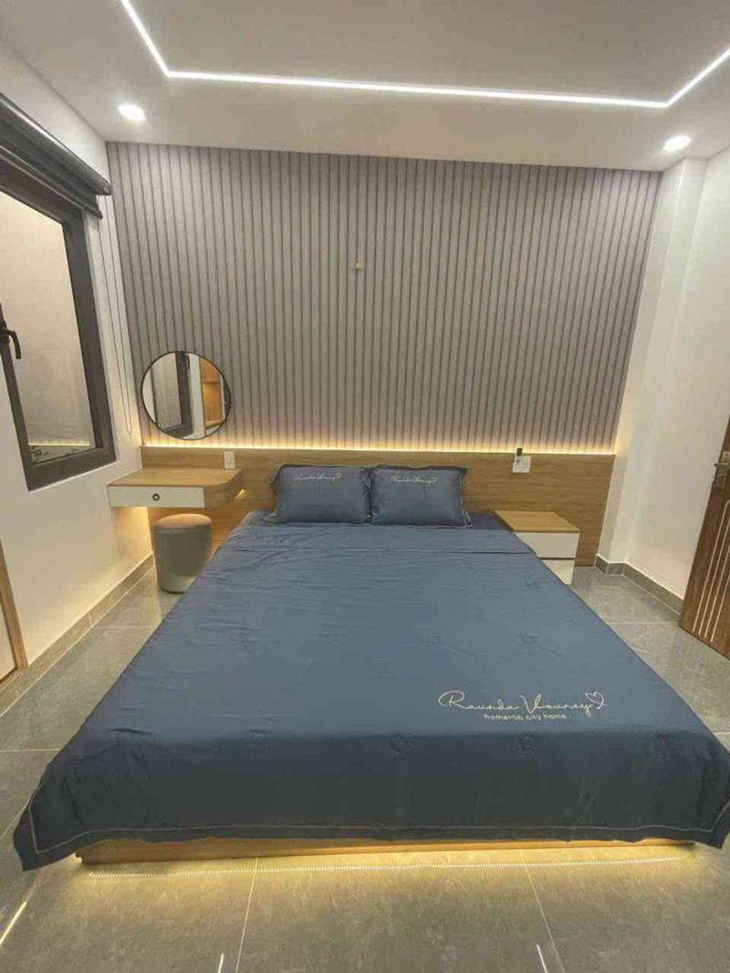 🔥  Nhà  mới siêu đẹp 5 tầng ngay nguyễn ảnh thủ - 4