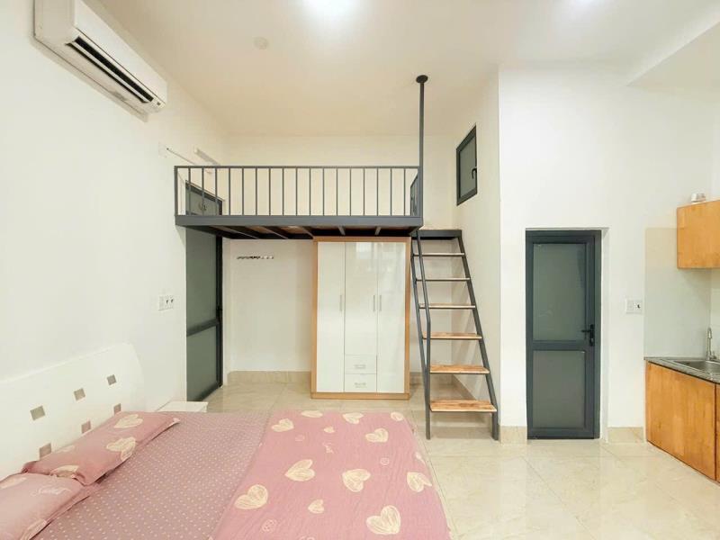 Cho thuê duplex ( có gác ) cửa sổ trời gần đại học hutech, ngoại thương , đường nguyễn gia trí , bình thạnh - 3