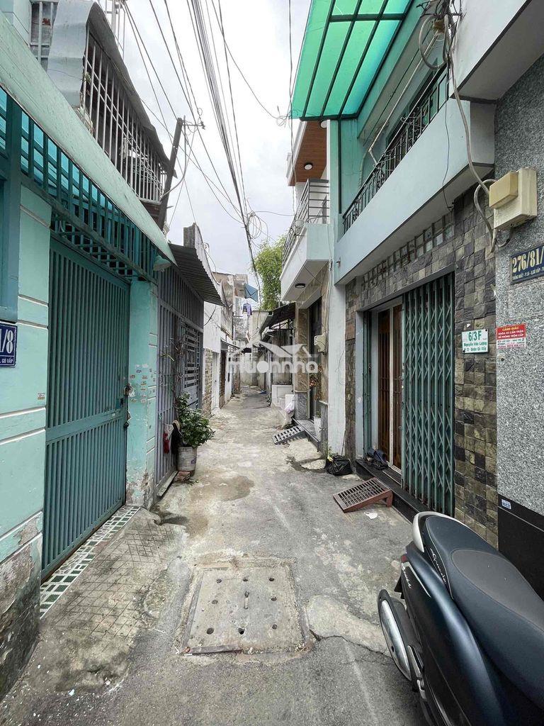 Cho thuê nhà hẻm, 60m2 đường thống nhất hẻm thông tứ hướng, lottemart - 2