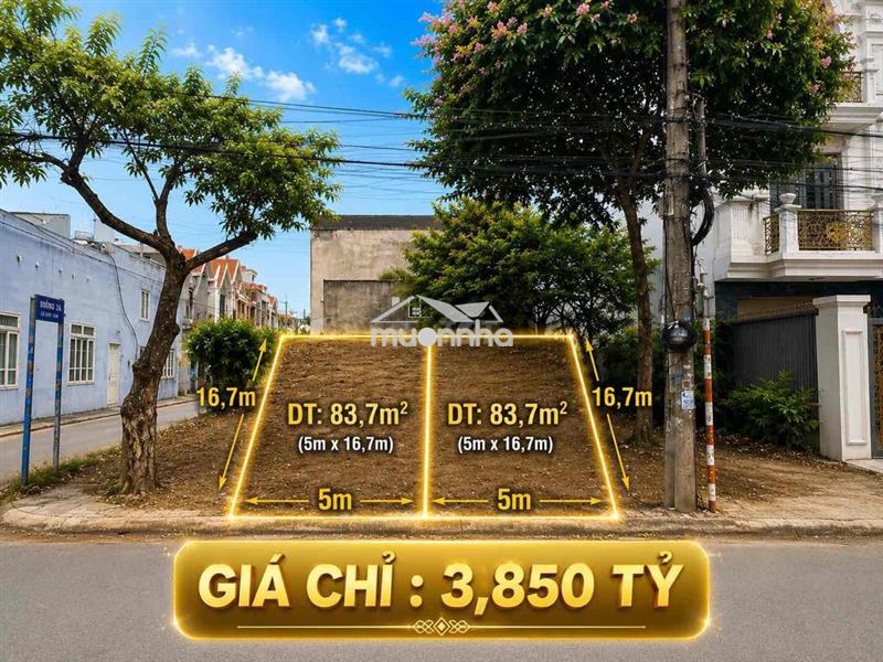 Bán đất mặt tiền kd nguyễn thị tồn - giá 3,850 tỷ
