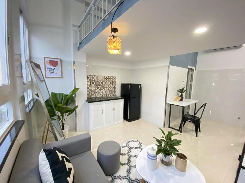 Căn hộ duplex full nội thất decor xinh gần uef, hutech, hiu- phó đức chính, bình thạnh - 2