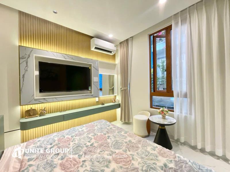 Cho thuê căn hộ điện biên phủ – cửa sổ lớn, máy giặt riêng, gần đh kinh tế  quận bình thạnh 