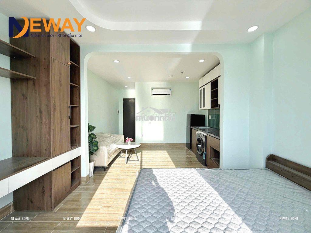 Căn hộ 1 phòng ngủ mới xây ban công ngay aeon tân phú - lê trọng tấn - Ảnh 2