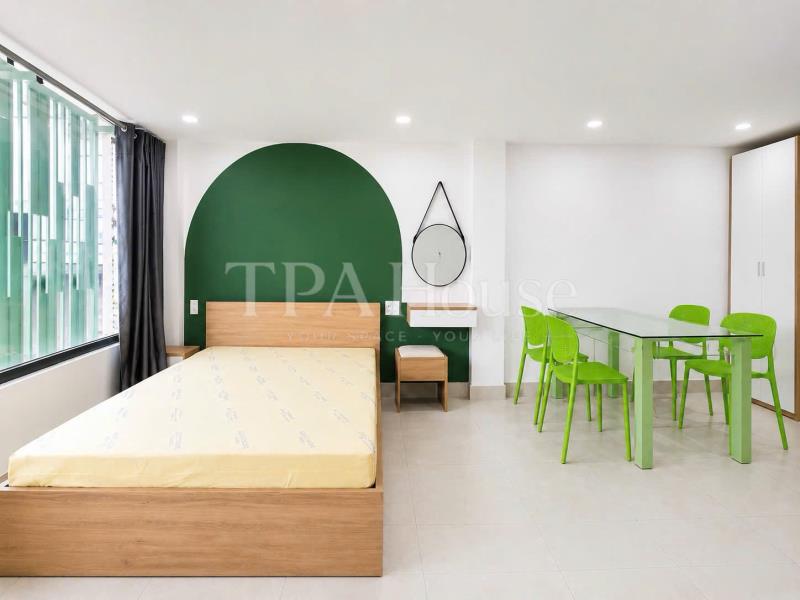 Chp thuê căn hộ 1 phòng ngủ cửa sổ trời gần đại học văn lang đường nguyễn xí, bình thạnh - 2