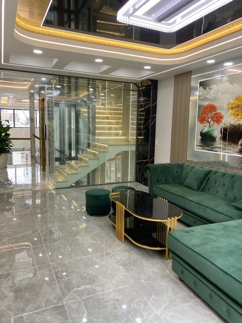 💥 Nhà mới 5 tầng thới an – thang máy – xông hơi – 8,7 tỷ 💥  🏡 83,9m² | 4×21m | 5 tầng | sàn ~317m² - 3