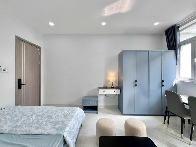 Cho thuê căn hộ 1 phòng ngủ - tách bếp - full nội thất - hutech, uef, hồng bàng, gtvt - đặng thuỳ trâm, bình thạnh  - 4