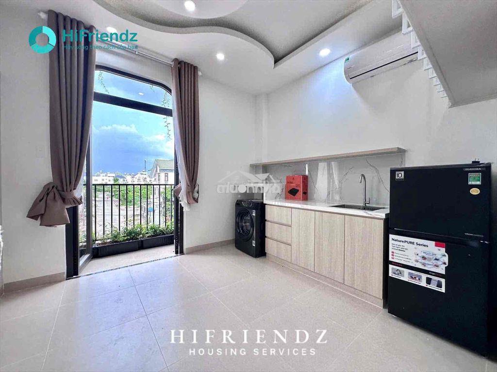 Cho thuê căn gác duplex ban công đầy đủ nội thất mới quận 8 - Ảnh 2