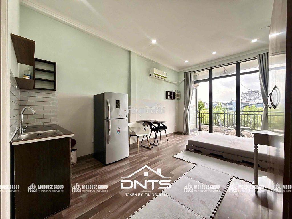 Căn hộ studio 35m2 balcony view bờ kè gần cầu kiệu, chợ tân định - Ảnh 3