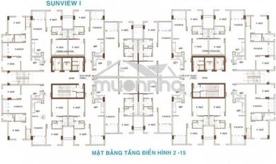 Bán căn hộ sunview 1 –  thủ đức | 2pn - 73.5m² | sổ hồng riêng - 3