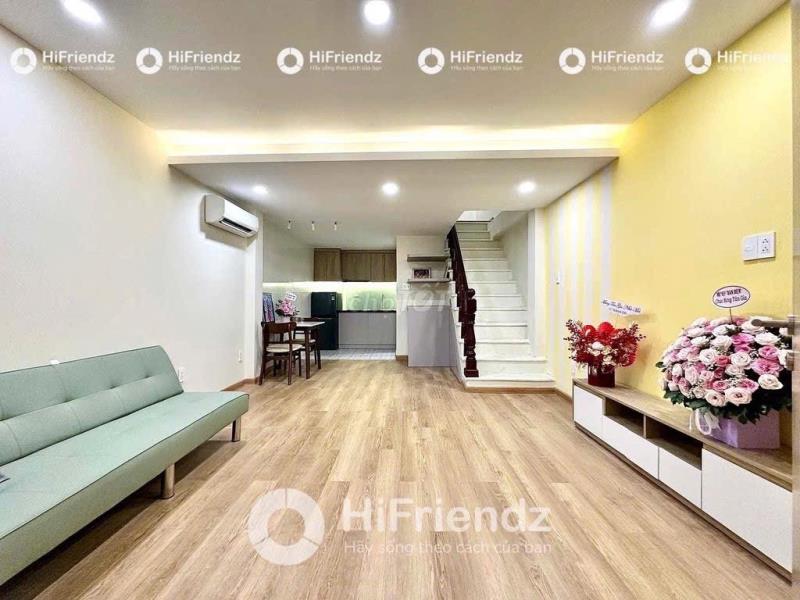  1 trệt 1 lửng full nội thất  rộng 60m2  | ngay siêu thị go! thoại ngọc hầu