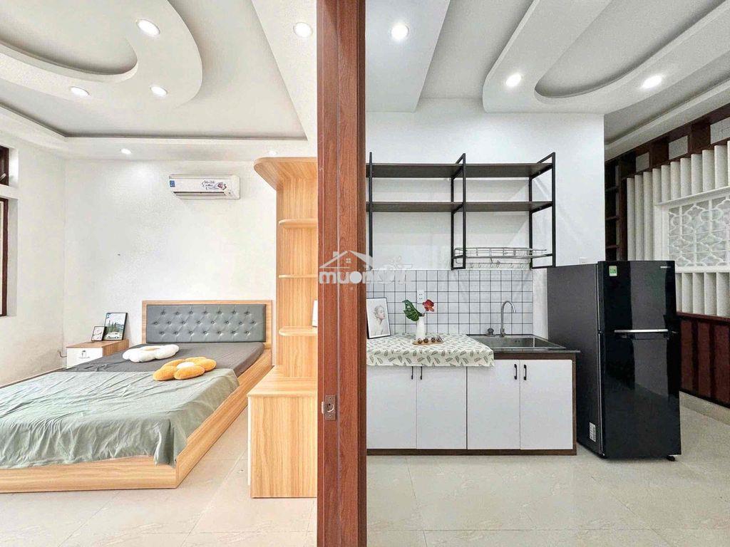 Căn hộ 1 phòng ngủ ban công - gần aeon , gò dầu - nhà mới nội thất new - Ảnh 2