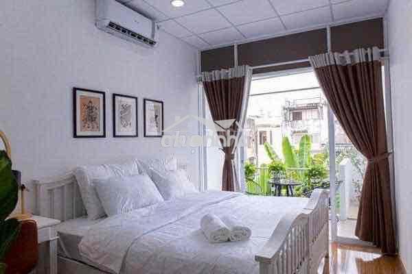 Cho thuê căn 1pn tách bếp ban công full nt trần quang diệu hoàng sa q3 - 3